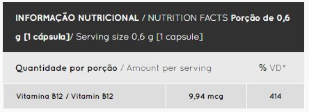 Vitamina B12 (60 caps) Nutrify